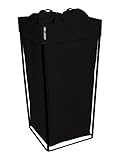 ✔ Tamaño: con las medidas L35 cm x W35 cm x H71 cm, la gran cesta ofrece suficiente espacio para tu ropa sucia. Una bolsa de lavandería llena de 1 a 2 lavados, dependiendo del material que sea la ropa.