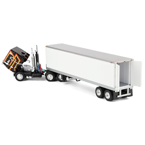 First Gear Peterbilt 352 COE 86in y Trailer 40ft 1/64 miniatura 5