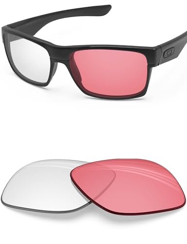 Image of BLAZERBUCK Replacement Lenses & Screws Screwdriver for Oakley TwoFace OO9189 /TwoFace Asian Fit OO9256 Sunglass