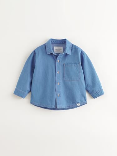 marc & janie Boys Versatile Cotton Denim Shirt Soft Durable Casual Tops 2501062