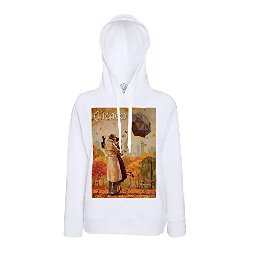 Sweat Chicago USA sweat-shirt vintage art déco pour vos sorties décontractées en ville