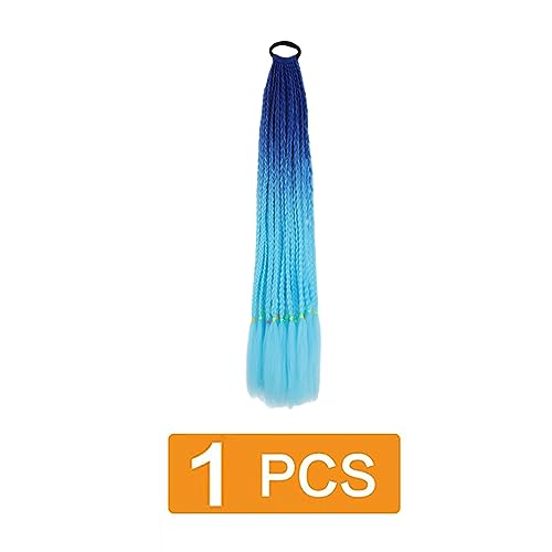 prinfantasy Wig Long Hair Wigs Blue Gradient Long Curls in The Fashion Wigs Cosplay Roleplay, BZ203, GBBZ203, 24 inch - Image 2
