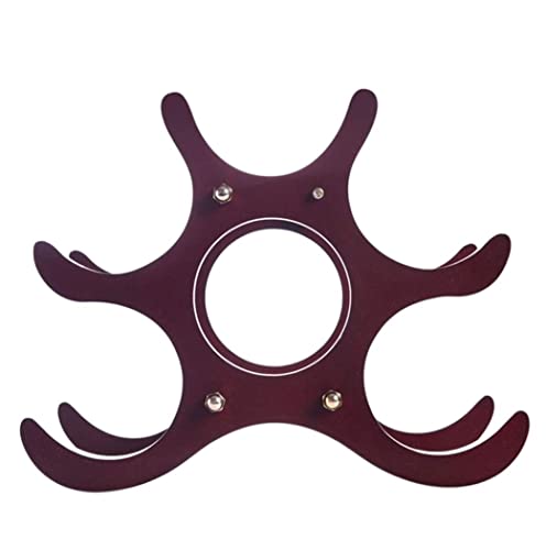 Soporte para botellas de vino RUVOO de madera para 6 botellas miniatura 1