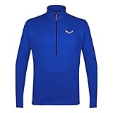 Schnelltrocknend SALEWA Puez Polarlite Half Zip Fleece Men, electric/0910, L