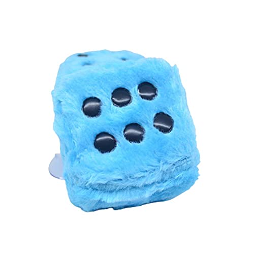 Ciondolo per Auto in Peluche 2 Pezzi con Dadi