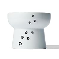 Amazon | 猫壱 猫用 脚付フードボウル レギュラーmofusand ホワイト f