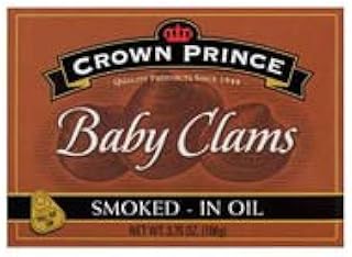 Crown Prince Smoked Baby Clams, 3.75 oz