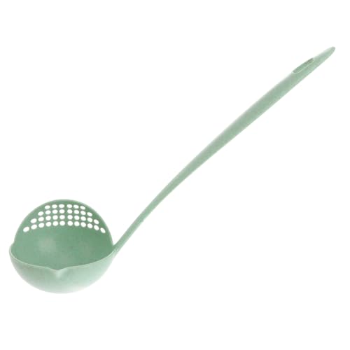 Ciieeo Healthy Soup Skimmer Spoon - 2-in-1 Fat Separator Ladle with Side Pour Spout for Clear Broth & Stews | 11.5