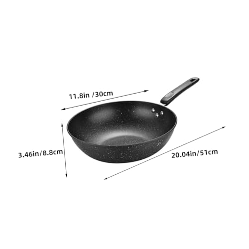 Wok pequeño antiadherente de piedra Maifan LABRIMP miniatura 2