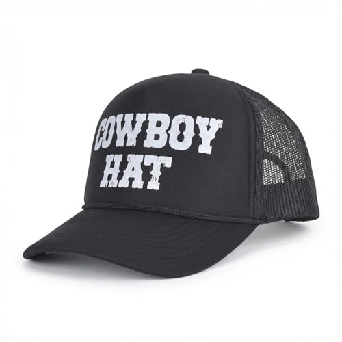 Image of Cowboy Hat Trucker Cap