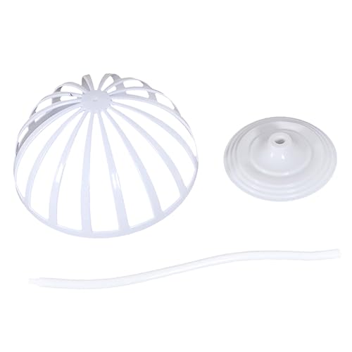 gklwVSlwv Glass Shelf for Bathroom ，Glass Aluminum，Hat Storage Rack Tabletop Wig Display for No Tools Diy Expertise Required