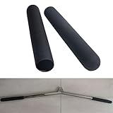 Elegante y funcional, un par de asas antideslizantes diseñadas para durar a través de cualquier rutina de entrenamiento (400 mm)