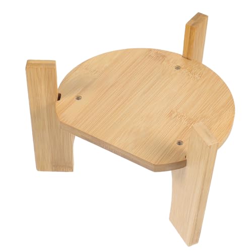 KAILIKETIY 木製飲料ディスペンサースタンド 再利用可能 高硬で変形防止 多機能ベース 飲料 ティーポット 花鉢対応 家用安定ホルダー