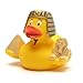 Produktbild Duckshop I City Duck Ägypten I Quietscheente - L: 7,5 cm I inkl. Badeenten-Schlüsselanhänger im Set I Geschenk für Ägypten Liebhaber I Geschenk für Reisende