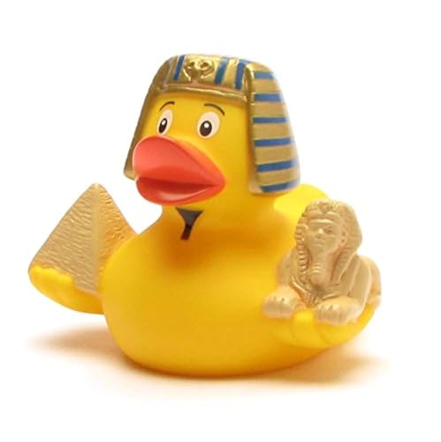Duckshop I Badeente City Duck Ägypten I Quietscheente - L: 7,5 cm I...