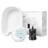 VnioLife Ionen Fußbad, Detox Fussbad, Elektrolyse Fußbad Entgiftung, Ion Foot Bath, Ionisches Fussbad Zum Entgiften Salon-Arrays für den Heimgebrauch（mit Becken)