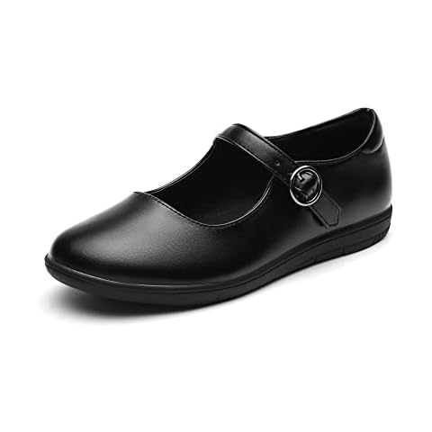 DREAM PAIRS Girls Classic Mary Jane School Shoes Cover