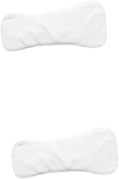 2pcs Newborn Diapers Alternative Adult Reusable Napkin Diapers for Adults Breathable High Absorbency Incontinence Bed Pad