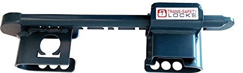 Preisvergleich Produktbild Wabco VdS-zertifizierter Container-Diebstahlsicherung TSR Omega inkl. 13mm Bügelschloss, Containerriegel für Baucontainer, blau, Stahl, Schloss