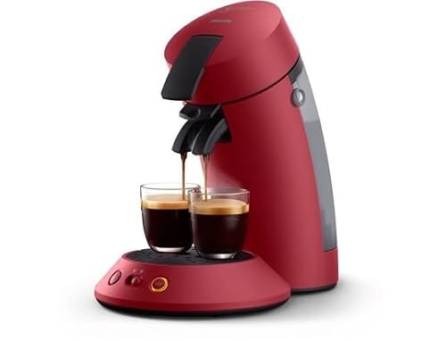 Foto von PHILIPS Senseo CSA210/91 Kaffeepadmaschine Senseo Original+, rot