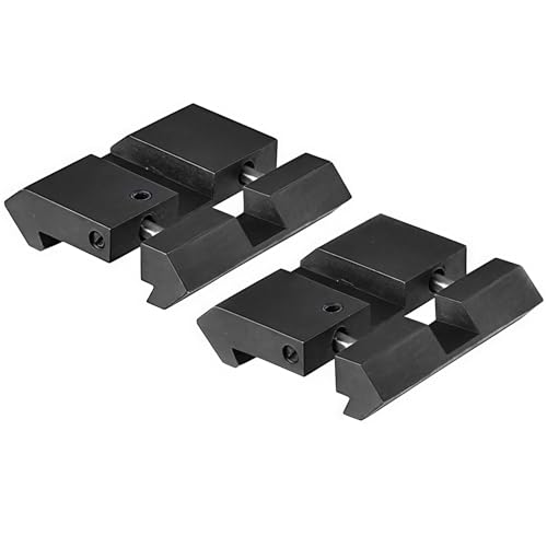 ACEXIER 2 Pcs/Lot Queue d'aronde Militaire à tisserand Picatinny 11mm à 22mm Adaptateur en...