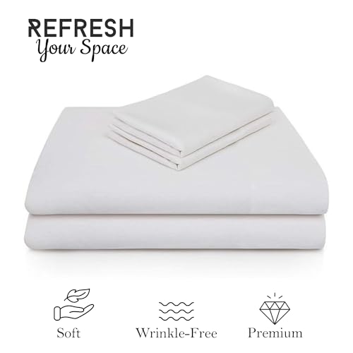 Drap de lit en microfibre pour des nuits fraîches et blanches dans votre chambre