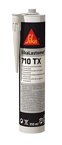 Preisvergleich Produktbild SikaLastomer 710 TX, Butyl-Dichtstoff, abnehmbar, grau, 310 ml