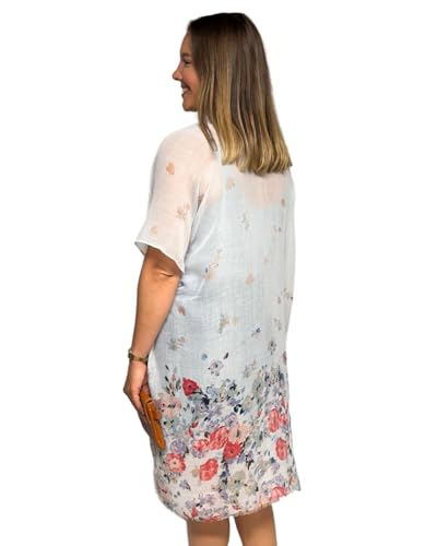Image of Humble Hilo Womens Kimono Cardigan Sleeveless Lightweight Cover Up Casual & Flowy, 2 Sizes