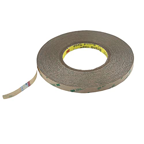 Aidilite 50M/164ft Meters 10MM/0.4inch Double Sided Tape Adhesive Stronger Stick for 5050 5630 SMD LED Strip Lights (Tape 1)