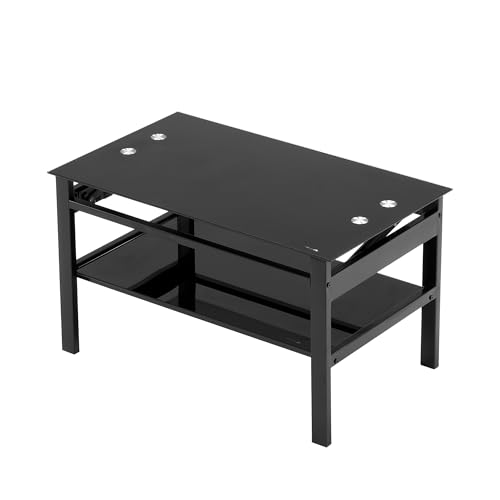 送料込昇降式ガラステーブル(黒) ※引取りするなら5,200円 センターテーブル 昇降式 ガラス」の人気商品一覧 | 安い商品を通販