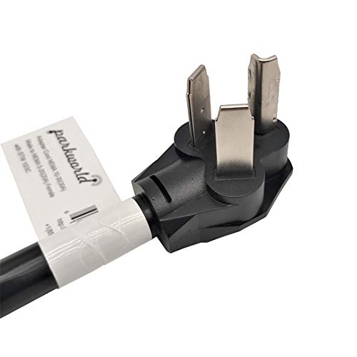 Parkworld 886344 Dryer 10-30 Plug Male To Household 5-15 (Generator 5-20) Receptacle Female Adapter Cord (Only Output 250 Volt) #TOP1