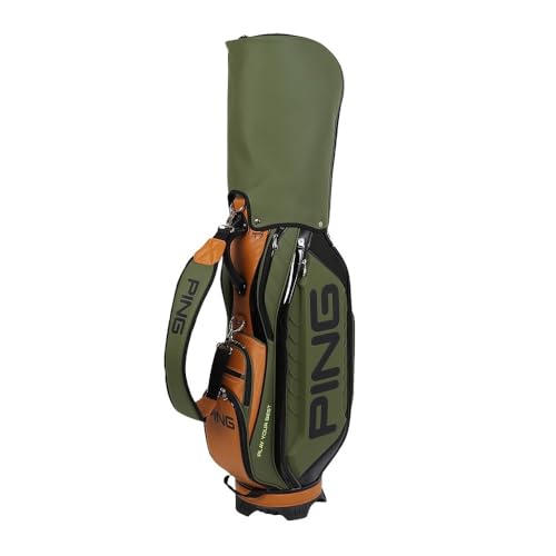 ピン(PING) AUTHENTIC CART CB-U2504 38652 キャディバッグ 9型 口枠5分割 フルオープンポケット シューズインポケット 6枚目