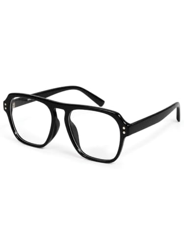 Image of HASHTAG EYEWEAR 3-in-1 Magnetic Clip-On Polarized Sunglasses for Men | Spectacle Frame with UV400 Protection | Day & Night Magnetic Glasses | Clip-On Eyewear for Men