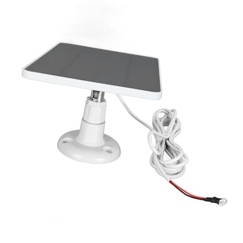 Panneau solaire pour caméra de sécurité extérieure, 10 W pour sonnette vidéo, chargeur pour sonnette 2K 2 3, étanche IP66, support réglable à 360° (CSP4W-O-W)