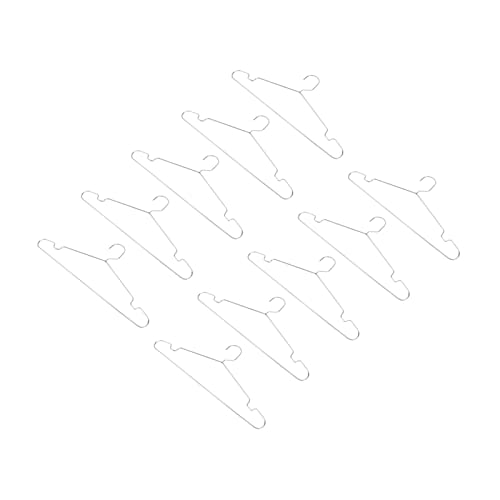 XINL Perchas para Ropa, Perchas en Acero Inoxidable Multifuncional 10 Piezas Ahorro de Espacio Antideslizante A Prueba de Herrumbre para Falda de Chaleco