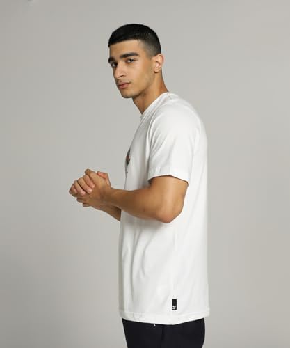 Image of Puma Men's Cotton Regular Fit T-Shirt