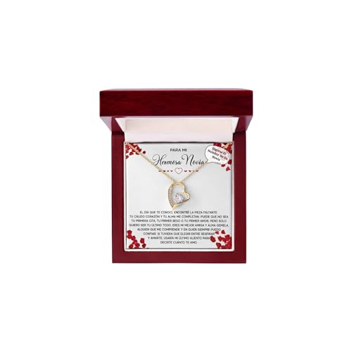 ARTE Regalos Para El Amor De Mi Vida, Regalos Para Novia Cumpleaños, Detalles De Acero Inoxidable