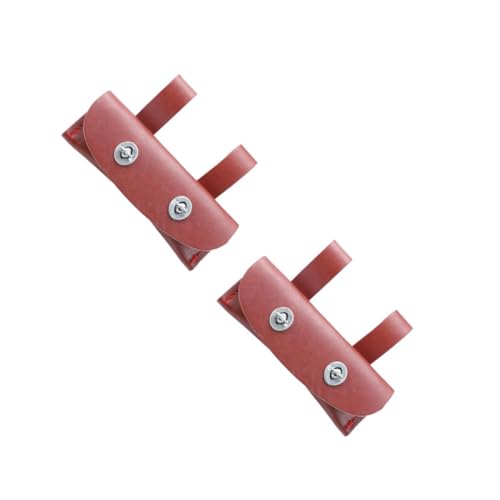 POPETPOP 2 Pcs Hatchet Leather Case Axe Protector Outdoor Tool Case Lightweight Easy to Use