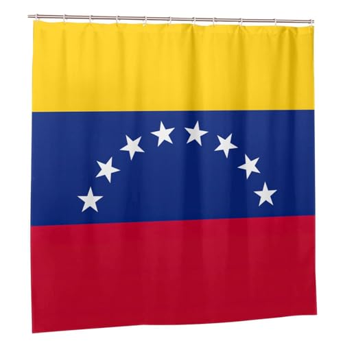Rideau de douche Venezuela de qualit&eacute; sup&eacute;rieure en polyester 183 cm - 3