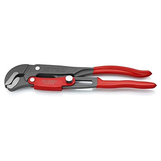 12-Inch Rapid Adjust Pipe Wrench by KNIPEX