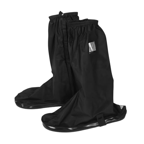 WOFASHPURET 1 Pair Waterproof Cycling Overshoes Boot Covers Reusable Rainproof Shoe Protectors for Outdoor Activities