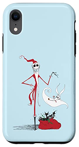 Coque iPhone XR antichoc Disney protection souple Nightmare Before Christmas