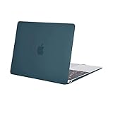Mosiso Plastic Hard Case Cover for MacBook 12 Inch with Retina Display Model A1534 (Version 2017/2016/2015) - Deep Teal