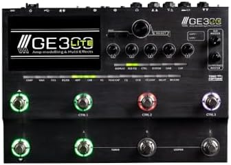 Mooer Pedaleira Multiefeitos GE300 Lite, para Guitarra, USB, Saíd...