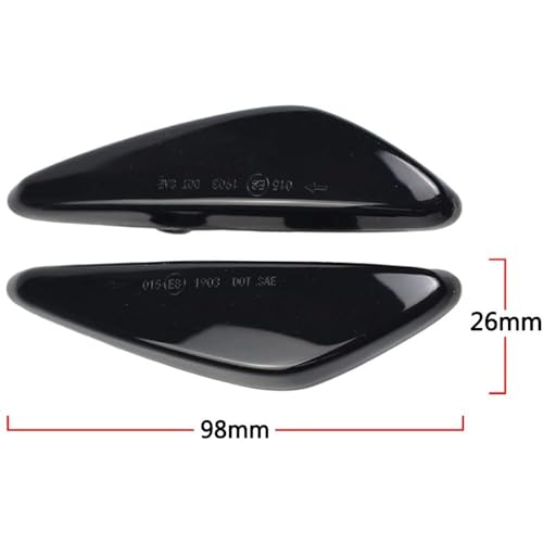 Accesorios coche con luces estilo intermitente y óptica cristal de alta resistencia 3