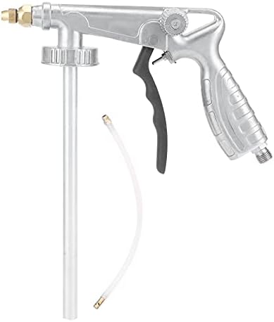 Adjustable Coating Tool Aluminum Alloy Paint Sprayer G1/4 Male Thread Painting Sprayer Airbrush for Furniture Cabinets Fence Car Garden Chairs, Paint Coating and Wall Treatment