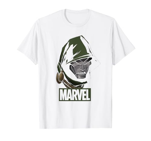 Photo de Marvel Comics Hooded Dr Doom T-Shirt