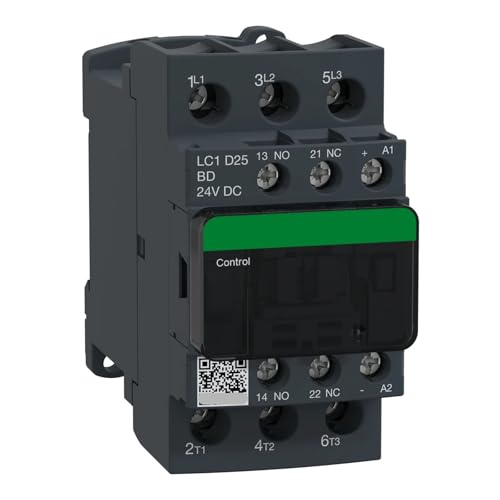 Contacteur LC1D25BD LC1D25BDC D 3P AC-3 440 V 25 A Bobine 24 V CC