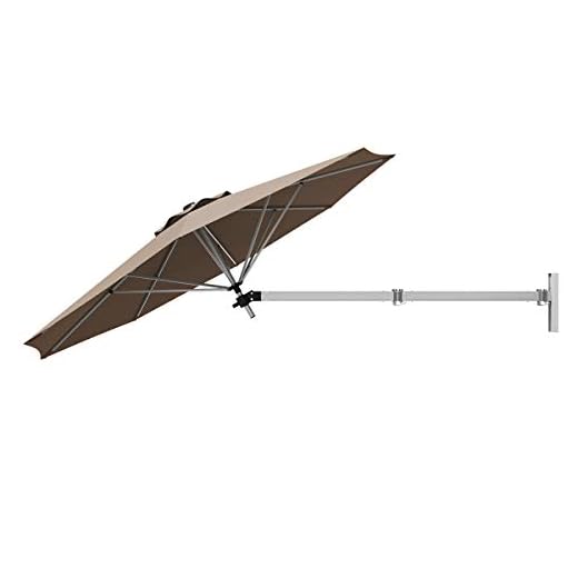 Best wall mounted umbrella Tangkula 8FT Wall Mounted Umbrella
