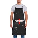 Estampado Delantal Chef, Jesús Te Ama Pero Yo Soy Su Favorita, Delantal De Cocina Personalizado Delantales De Barbacoa, Cocina Delantales, Restaurante, Camarero